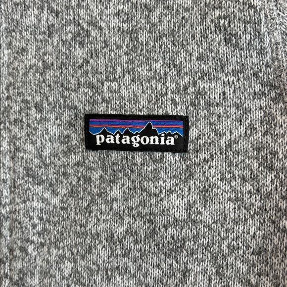 NEW Patagonia Better Sweater Women's Heathered Gray 1/4 Zip - Picture 2 of 4